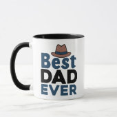 Beste Papa Ooit Custom Fotobeker, Vaderdag Cadeau Mok (Links)
