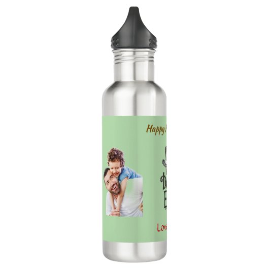 Beste papa ooit - Custom Gift van Kinder Waterfles (Links)