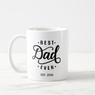 Beste papa ooit datum van oprichting  koffiemok