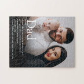 Beste Papa Ooit Definitie Foto Legpuzzel (Horizontaal)