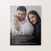 Beste Papa Ooit Definitie Foto Legpuzzel (Verticaal)