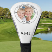 BESTE PAPA Ooit door PAR Foto Monogram Golfheadcover