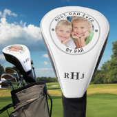 BESTE PAPA Ooit door PAR Foto Monogram Golfheadcover