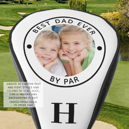 BESTE PAPA OOIT DOOR PAR Monogram Foto Golfheadcover