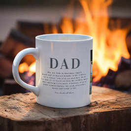 Beste papa ooit | Drie foto collage Koffiemok