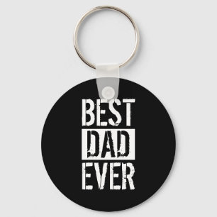 Beste Papa Ooit Eenvoudig Vaderdag Cadeau Sleutelhanger