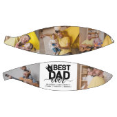 Beste papa ooit & eenvoudige familie foto's Vaderd Basketbal (Panelen)