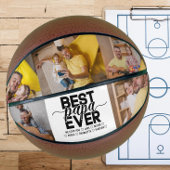Beste Papa ooit & eenvoudige familie foto's Vaderd Basketbal