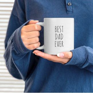 Beste papa ooit eenvoudige moderne boerderij koffiemok