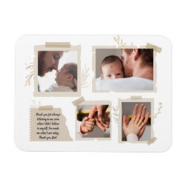 Beste papa ooit, eerste vaderdag, gelukkige vaderd magneet