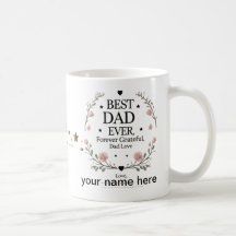 Beste papa ooit – eeuwig dankbaar, papa liefde