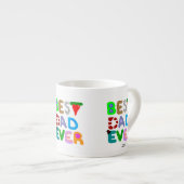 Beste papa ooit Espresso Mok (Voorkant rechts)