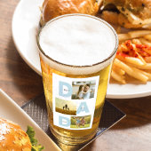 Beste Papa Ooit Est Vaderdag Papa Aangepaste Afbee Glas