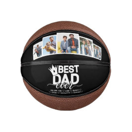 Beste papa ooit & familie 5 foto Vaderdag Basketbal