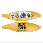 Beste Papa Ooit & Familie 5 Foto Vaderdag Basketbal (Panelen)