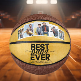 Beste Papa Ooit & Familie 5 Foto Vaderdag Basketbal