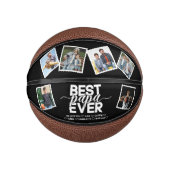 Beste Papa Ooit & Familie 6 foto's Vaderdag Basketbal (Voorkant)