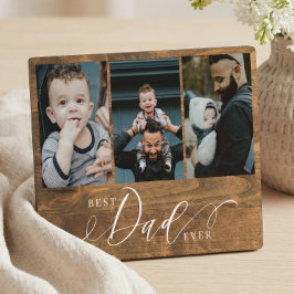 Beste Papa Ooit Familie Foto Aandenken Geschenk Ho Fotoplaat