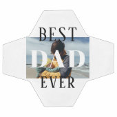 Beste Papa Ooit Familie Kinderen Vader Foto Voetbal (Enkel)