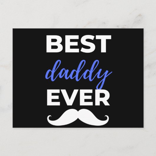 Beste Papa Ooit Feestdagenkaart (Voorkant)