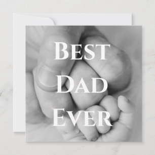 Beste Papa Ooit Feestdagenkaart