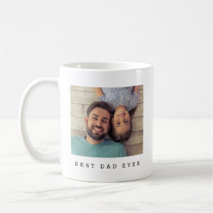 Beste papa ooit Foto gepersonaliseerd Koffiemok