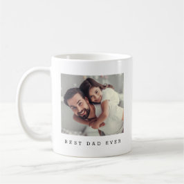 Beste papa ooit Foto gepersonaliseerd Koffiemok