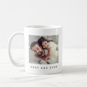 Beste papa ooit Foto gepersonaliseerd Koffiemok