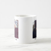 Beste papa ooit foto gepersonaliseerde aandenken koffiemok (Center)