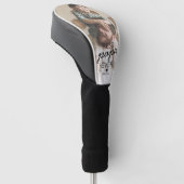 Beste Papa Ooit Foto Golfheadcover (Schuin)
