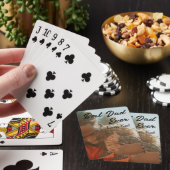 beste papa ooit foto liefde simpele minimale tekst pokerkaarten (Insitu)