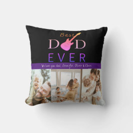 Beste papa ooit Foto Moderne Keepsake Vaders Dag Kussen