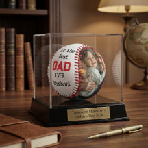 Beste Papa Ooit Foto Naam Honkbal Aandenken