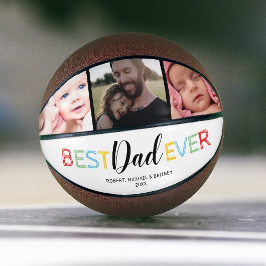 Beste papa ooit | Foto vaderdag Basketbal