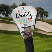 Beste papa ooit | Foto-Vaderdag Golfheadcover