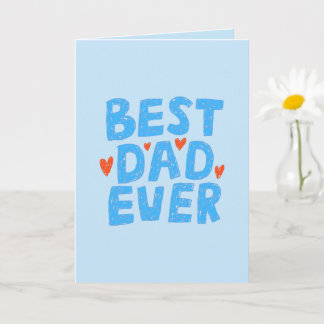 Beste Papa Ooit Foto Vaderdag Kaart
