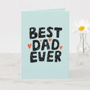 Beste Papa Ooit Foto Vaderdag Kaart