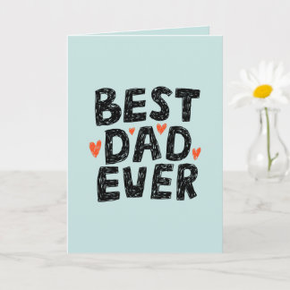 Beste Papa Ooit Foto Vaderdag Kaart