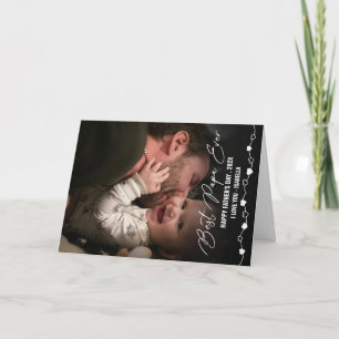 Beste papa ooit foto vaders dag kaart