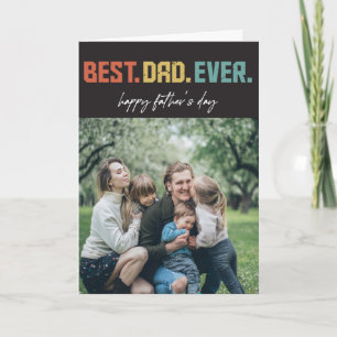 Beste papa ooit Foto Vaders Dag Kaart