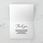 Beste papa ooit foto vaders dag kaart (Binnen)