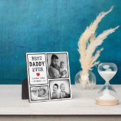 'Beste papa ooit' fotocollage Fotoplaat (Insitu)