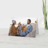 Beste papa ooit Fotocollage Happy Vaderdag Kaart (Achterkant)