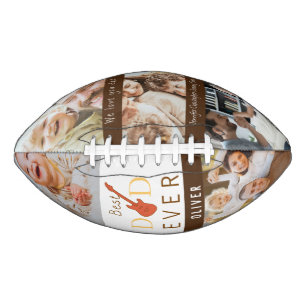 Beste papa ooit fotocollage Modern Fathers Day American Football