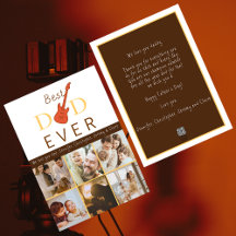 Beste papa ooit fotocollage Modern Fathers Day