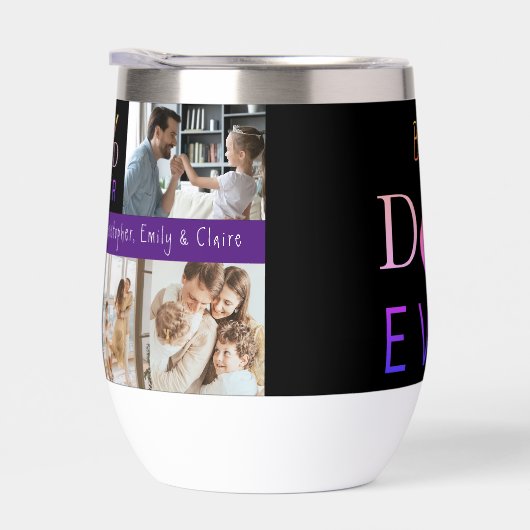 Beste papa ooit fotocollage Modern Vaderdag (Rechts)