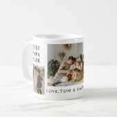 Beste Papa ooit Gallery Mok (Voorkant links)