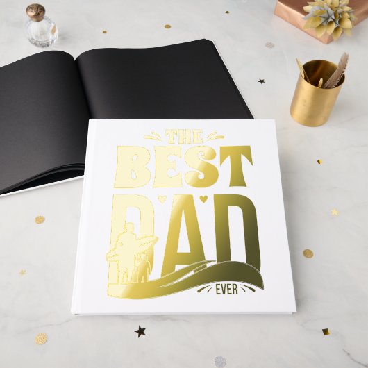 Beste papa ooit gastenboek (Voorkant open)