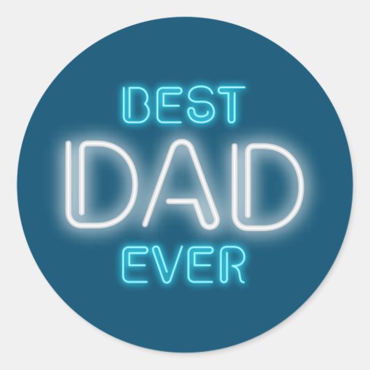 Beste Papa Ooit Gefeliciteerd Vader | Sticker (Voorkant)