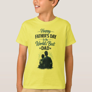 Beste papa ooit | Gelukkig Vaderdag Cadeau Ontwerp T-shirt